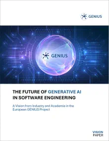 Teaser image of The Future of Generative AI in Software Engineering: A Vision from Industry and Academia in the European GENIUS Project